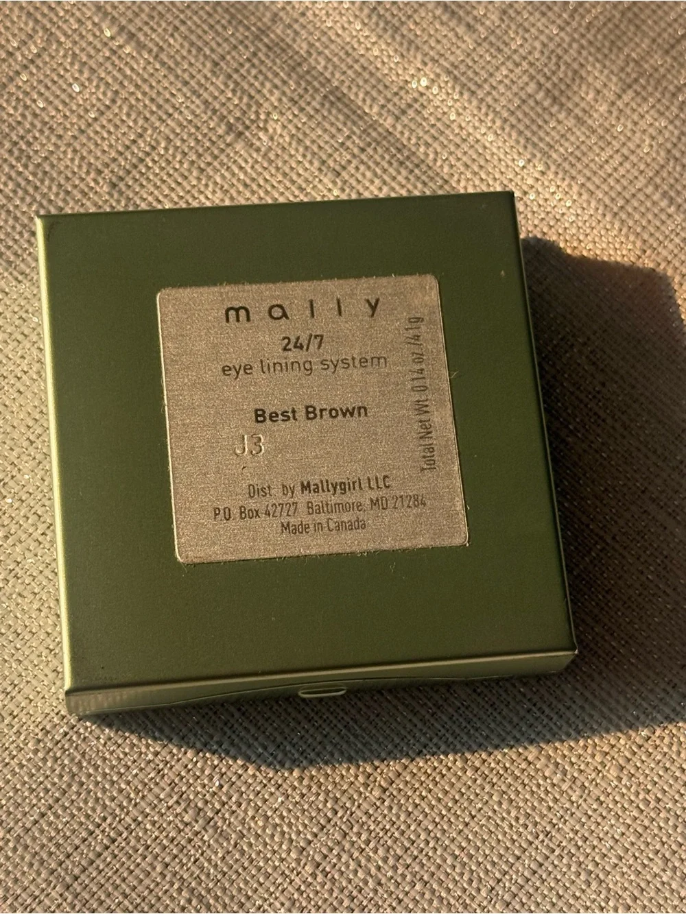 Mally 24/7 Eye Lining System Best Brown NEW